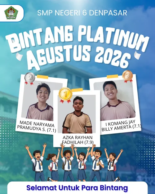 Bintang PLATINUM (Pelatihan Numerasi) Edisi Agustus 2026
